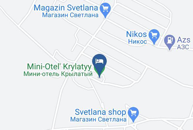 Voskresensky District - Mini Otel' Krylatyy Maps
