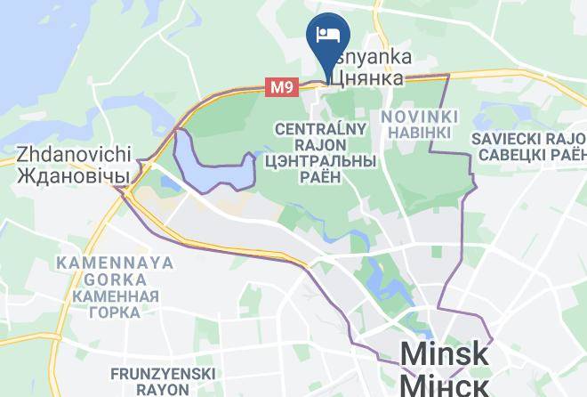 Minsk - Mini Otel' Lya Menska Maps