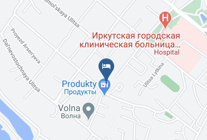 Irkutsk - Mini Otel' Na Sibirskoy Maps