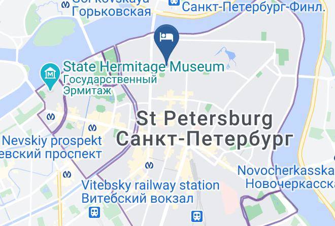 Saint Petersburg - Mini Otel' Son V Bol'shom Gorode Maps