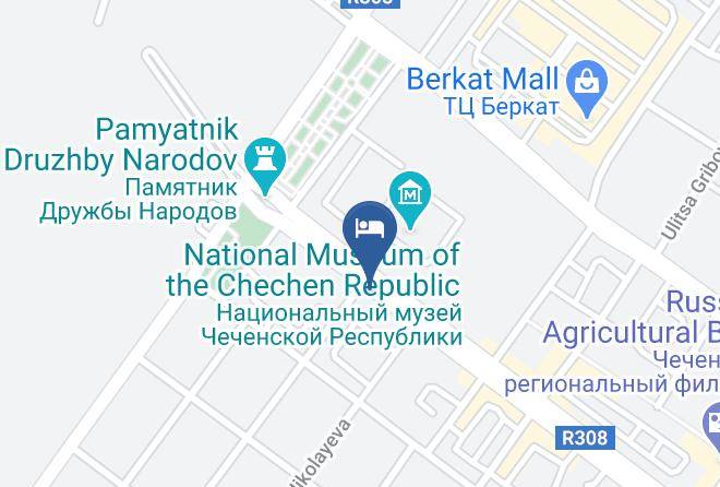 Groznyy - Mini Otel' Uyut Maps
