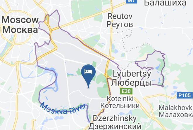 Moscow - Mini Otel' Uyut Maps