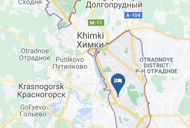 Mini Otel' Voykovskiy Map