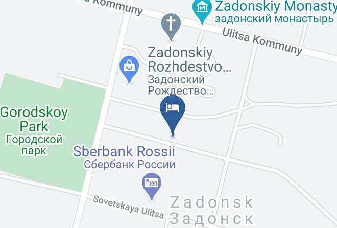 Zadonsky District - Mini Otel' Zadonskiy Maps