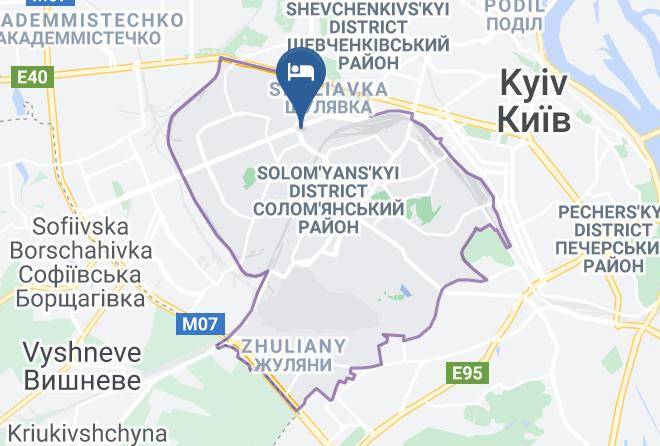 Kyiv - Mini Otely Na Industrialynom Maps