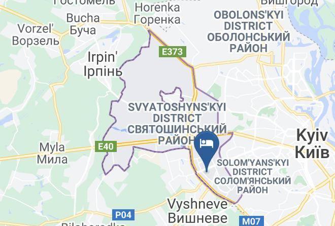Kyiv - Mini Otely Vizit Holl Maps