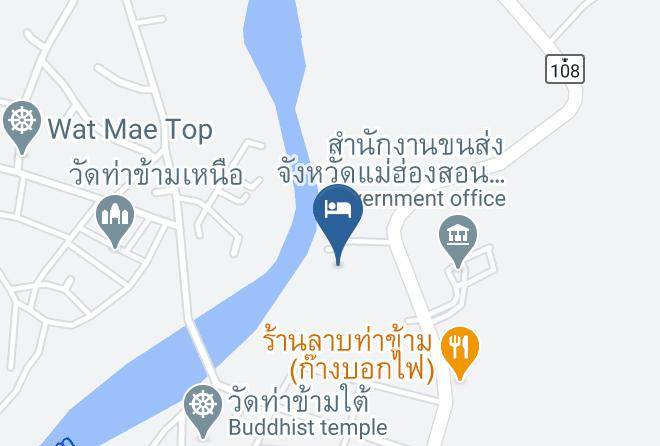 Amphoe Mae Sariang - Mini Resort Maps