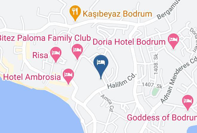 Bodrum - Mini Star Otel Maps