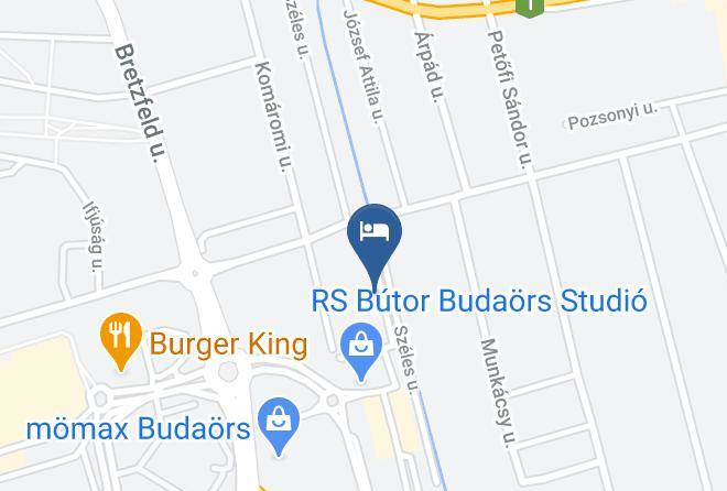 Mini Vendeghaz Budaors Map