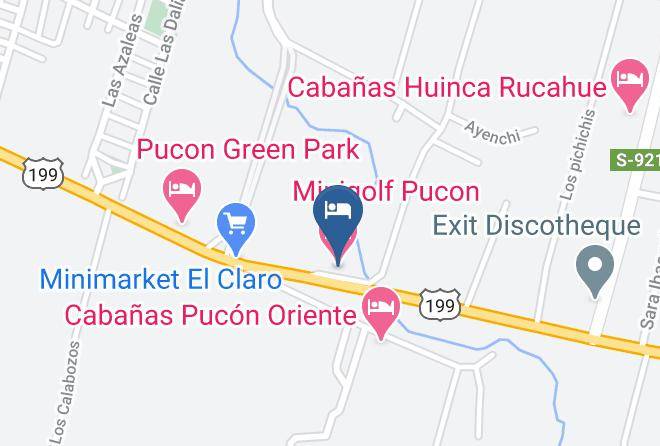 Cautin Province - Minigolf Pucon Maps