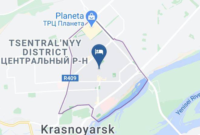Krasnoyarsk - Mini Gostinitsa Avstieriya Maps