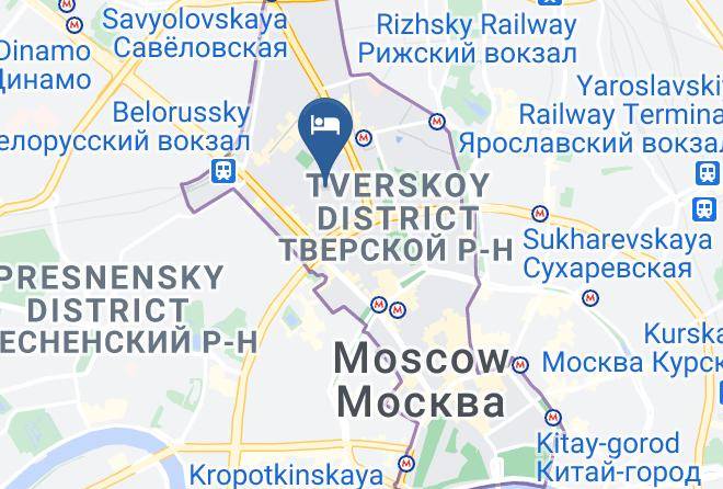 Moscow - Mini Gostinitsa Burdenko Maps