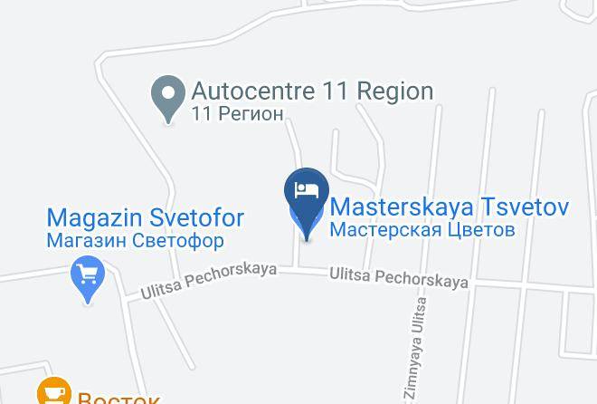 Syktyvkar - Mini Gostinitsa Karambol' Maps