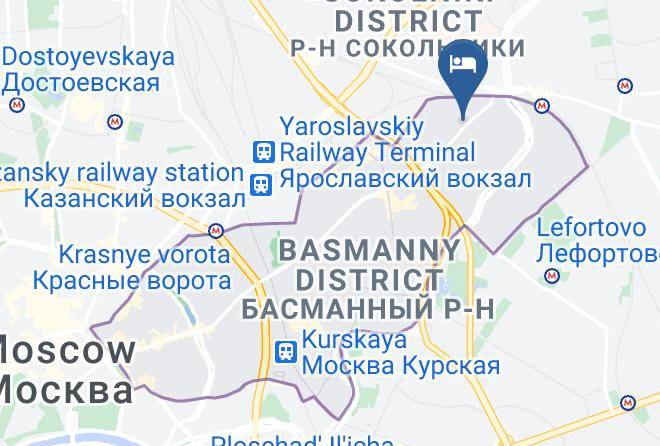 Moscow - Mini Gostinitsa Marianna Maps