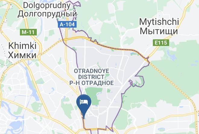 Moscow - Mini Hotel Aska Maps
