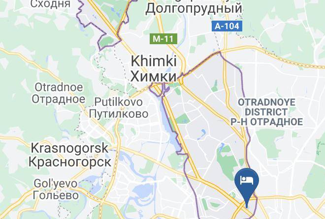 Moscow - Mini Hotel Belorusskay Maps