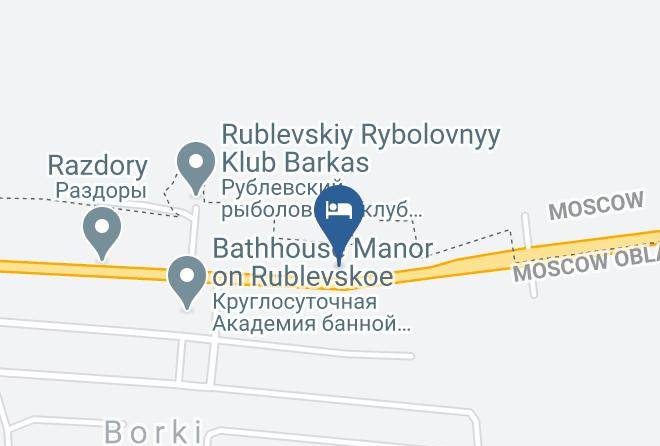 Odintsovsky District - Mini Hotel Grc Gorki 10 Maps