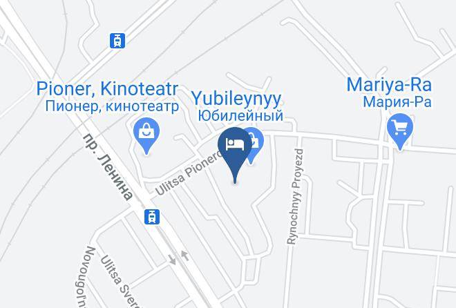 Barnaul - Mini Hotel Jan Maps