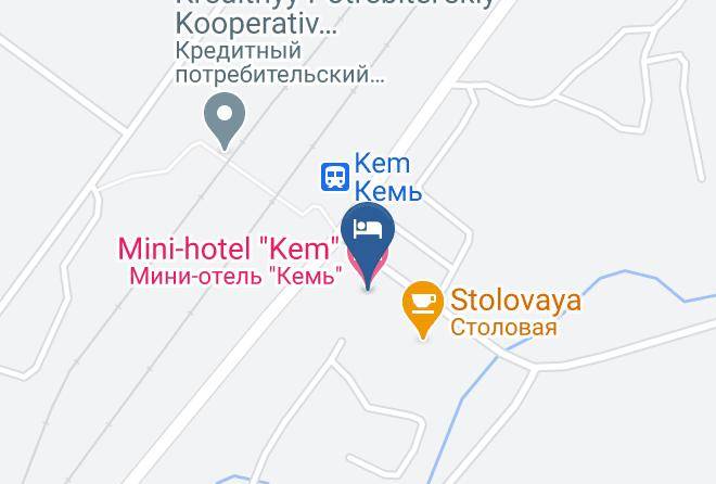 Kemsky District - Mini Hotel Kem Maps