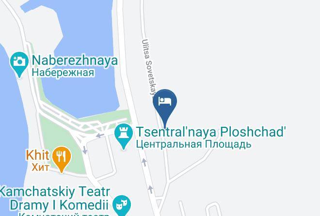 Petropavlovsk Kamchatskiy - Mini Hotel Komandor Maps