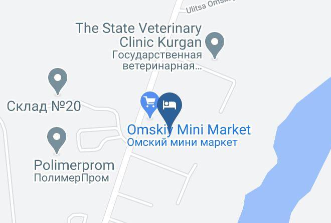 Kurgan - Mini Hotel Kot Maps