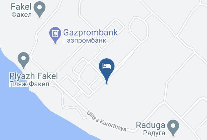 Gelendzhik - Mini Hotel Legenda Maps