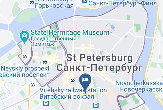 Saint Petersburg - Mini Hotel Marie Maps