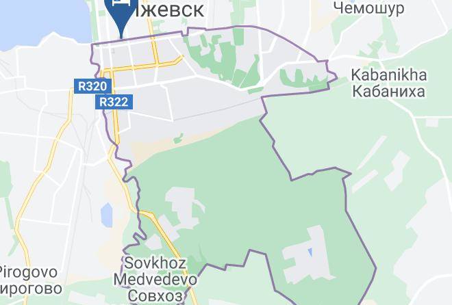 Izhevsk - Minihotel Mir Na Sovetskoy Maps