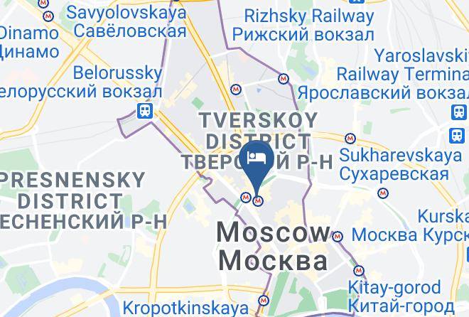 Moscow - Mini Hotel Near Kremlin Maps