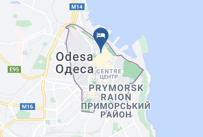 Odesa - Minihotel Next To Deribasivska Maps