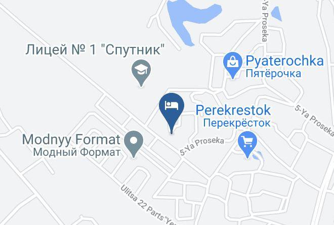 Samara - Mini Hotel On 5 Ya Proseka 95 Maps