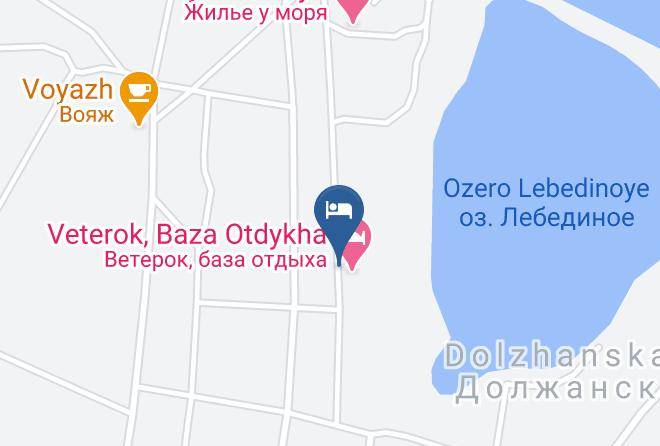 Yeysky District - Mini Hotel On Dolzhank Maps