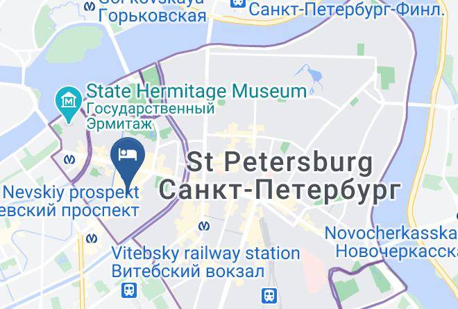Saint Petersburg - Mini Hotel On Sadovaya Street 28 Maps