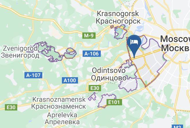 Moscow - Mini Hotel On Vyazemskaya Ulitsa 12k1 Maps