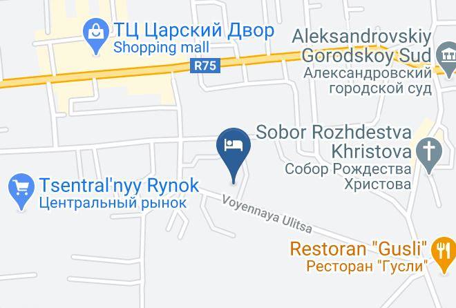 Aleksandrovskiy Rayon - Mini Hotel Ostrov Maps