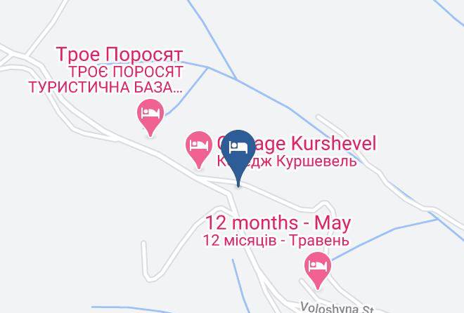 Mini Hotel Rovin Map