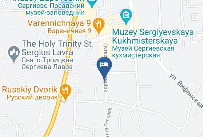 Sergiyevo Posadsky District - Mini Hotel Rozhdestvenskaya Maps