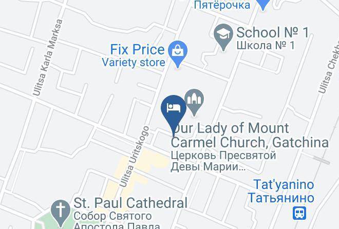Gatchinsky District - Mini Hotel Stimul Maps