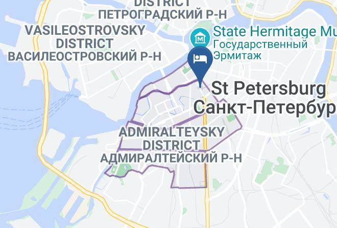 Saint Petersburg - Mini Hotel Teplo Maps