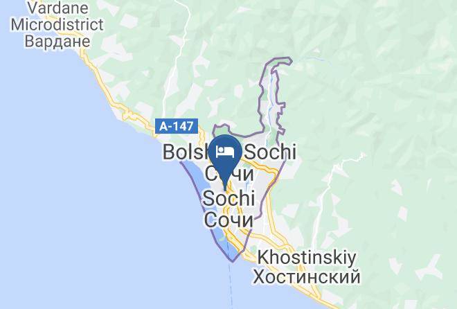Sochi - Mini Hotel U Morya Maps
