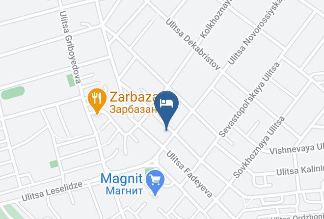 Gelendzhik - Mini Hotel Valentina Maps