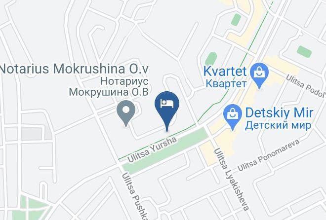 Mini Hotel Venezia Map