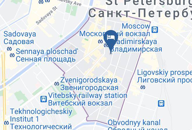 Saint Petersburg - Minihotelvladimirskaya Maps