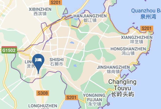 Quanzhou - Minimax Hotel Shishi Maps