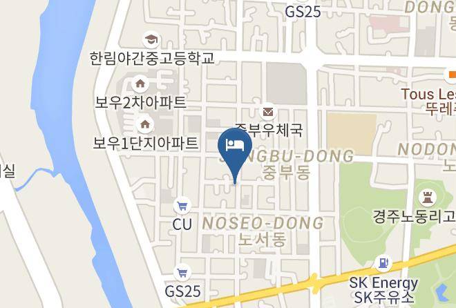 Gyeongjusi - Minimotel Maps