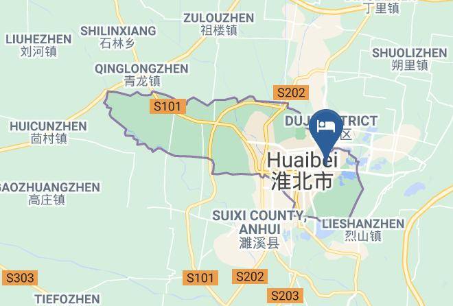 Huaibei - Mining Conference Center Hotel Maps