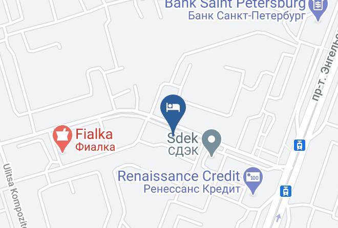 Saint Petersburg - Mini Otel' Finik Maps