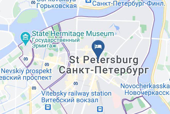 Saint Petersburg - Mini Otel' Grant Maps