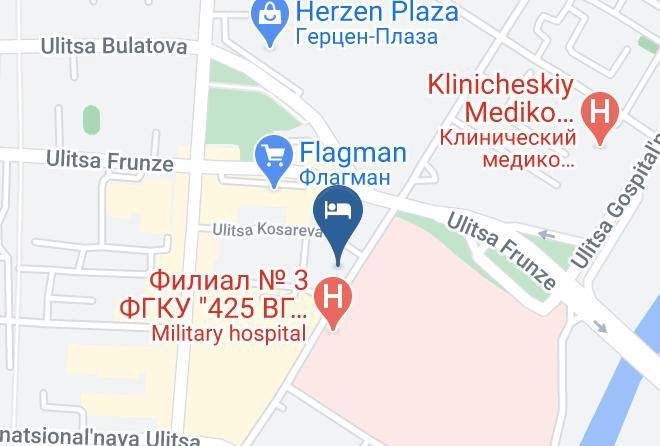 Omsk - Mini Otel' Gusarskiy Maps