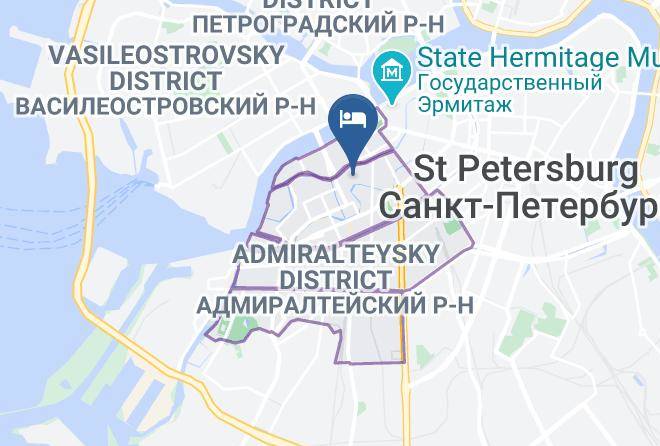 Mini Otel' Iusupovskii Dvorik Map